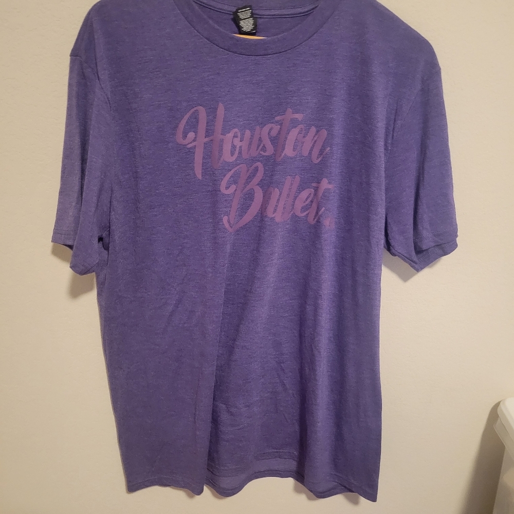 Next Level Apparel Purple Graphic Tee